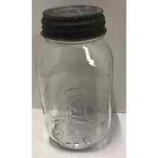 Gorra de porcelana Columbus Ohio Columbus frasco de cuarto de cuarto de vidrio transparente para productos para el hogar, usado segunda mano  Embacar hacia Argentina
