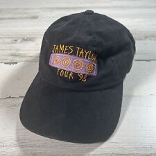 Usado, Boné vintage James Taylor 1998 Tour preto Strapback competição headwear EUA comprar usado  Enviando para Brazil