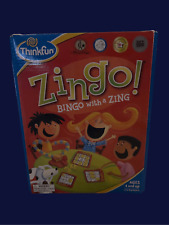 Thinkfun Zingo Bingo With A Zing Matching Image Word Recognition Game Complete for sale  Shipping to South Africa