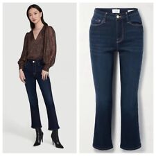 Moldura jeans Le Crop mini bootcut jeans cintura média em cabana tamanho 31 LEIA POR FAVOR comprar usado  Enviando para Brazil