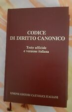 Codice diritto canonico usato  Torino