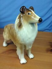 Ceramic Figurine Of A Collie Dog Lassie (GBX2) for sale  Shipping to South Africa