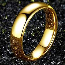 6mm Stainless Steel Band Men Women Ring Size 7-13 for sale  Shipping to South Africa