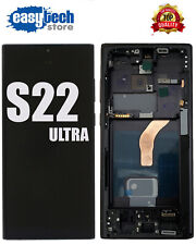 SAMSUNG S22 ULTRA SM-S908 5G Vetro Display SOFT OLED LCD Touch Schermo Nero, używany na sprzedaż  Wysyłka do Poland