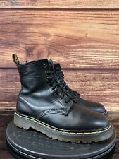 Vintage Dr Doc Martens Boots Womens UK 6 US 8 England Black Leather Classic Shoe, used for sale  Shipping to South Africa