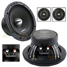 2 Orion Audio 1400 W Watt 6.5" Mid Range Bass Loud 4 Ohm Speakers Pair XTX654 for sale  Shipping to South Africa