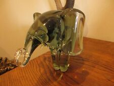 NGWENYA ELEPHANT  ART GLASS  HAND BLOWN FIGURINE for sale  Shipping to South Africa