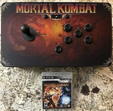 PS3 Mortal Kombat Tournament Edition Arcade Fight Joystick + Playstation 3 Game for sale  Shipping to South Africa