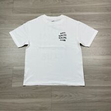 Camisa masculina clube social anti-social pequena branca logotipo hype manga curta comprar usado  Enviando para Brazil