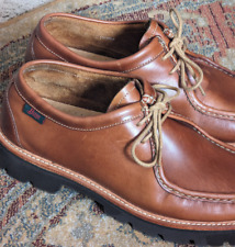 GH Bass moc toe boat shoes / loafers Paraboot alternative size 9 Wallace Ranger for sale  Shipping to South Africa