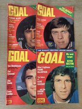 Goal football magazines for sale  WATFORD