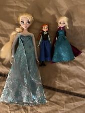 Lote de muñecas congeladas Disney Anna Elsa Disney Store segunda mano  Embacar hacia Argentina