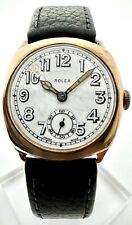 Usado, Rolex Oro Rosa 9K 1935 Art Deco Raro Esmalte Dial Caballeros Reloj De Colección, Reparado segunda mano  Embacar hacia Argentina