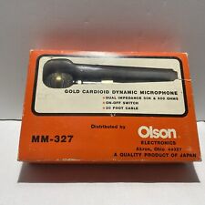 Vintage microphone olson for sale  Stow