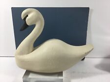 Carved swan wooden for sale  Alfred