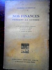 Finances guerre . d'occasion  France
