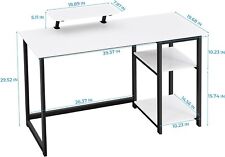 GreenForest Computer Desk with Monitor Stand,100cm Home Office Desk with  for sale  Shipping to South Africa