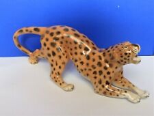 Porzellan figur leopard gebraucht kaufen  Alsbach, Deesen, Nauort