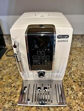 DeLonghi ECAM35020W Dinamica Automatic Coffee Espresso Cappuccino Late Maker, used for sale  Shipping to South Africa