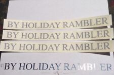 3pcs holiday rambler for sale  Fremont