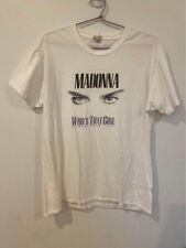 Camiseta Madonna World Tour 1987 - Quem é aquela garota tamanho XL comprar usado  Enviando para Brazil