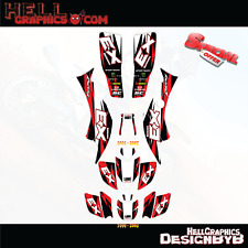 Hell Graphics Kit Decals EX Red FITS HONDA TRX 400EX, TRX400EX 1999-2007 for sale  Shipping to South Africa