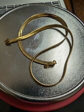 14k gold herringbone chain for sale  Dunn