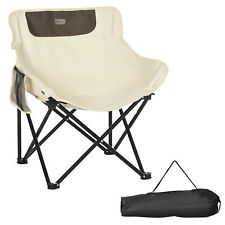 Outsunny Folding Camping Chair with Carry Bag White Refurbished for sale  Shipping to South Africa