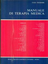 Manuale terapia medica usato  Italia