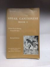 Speak cantonese book for sale  Boonton