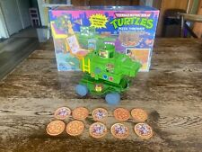 Vintage Teenage Mutant Ninja Turtles TMNT Pizza Thrower w Box TESTED WORKING for sale  Shipping to South Africa