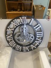oversize rustic wall clock for sale  Wittmann