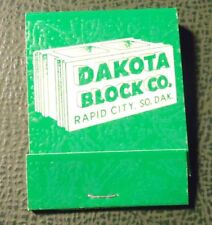 Matchbook dakota block for sale  USA