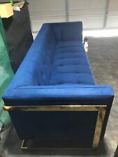 Blue velvet couch for sale  Little Elm