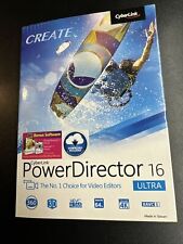 CyberLink Power Director 16 Ultra 360 Video Maker Software for sale  Shipping to South Africa