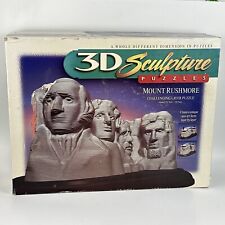 Rompecabezas de escultura 3D montaje Rushmore rompecabezas de capa desafiante 1998 Ushmore Usado en excelente estado segunda mano  Embacar hacia Mexico