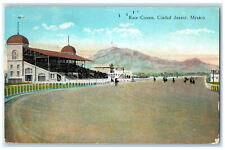 Cartão postal antigo publicado 1927 Juarez Race Course Ciudad Juarez México, usado comprar usado  Enviando para Brazil