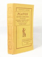 Platon oeuvres complètes. d'occasion  France
