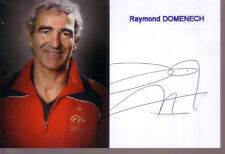 Raymond domenech autographe d'occasion  Niort