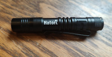 HATORI LED Mini Pocket Flashlight with clip- Bright - new battery installed for sale  Shipping to South Africa