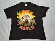 Camisa vintage 1991 Guns N Roses Aces Tour ponto único banda de rock anos 90 tamanho GG  comprar usado  Enviando para Brazil