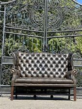 1930s tufted leather for sale  Shady Side