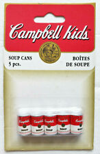 Vintage 1995 Fibra Artesanal Campbell Sopa Infantil Latas de Sopa Conjunto com 5 Peças U43 comprar usado  Enviando para Brazil