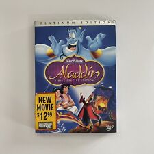 DVD Aladdin (Two-Disc Platinum Edition) Funciona Testado E2 comprar usado  Enviando para Brazil