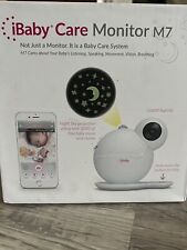 Monitor de bebê iBaby M7 720p HD sistema digital WiFi para iOS e Android comprar usado  Enviando para Brazil