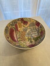 Usado, Pratos e tigelas decorativos coloridos de cerâmica Andrea by Sadek comprar usado  Enviando para Brazil
