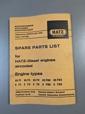 Hatz diesel spare for sale  Bradford