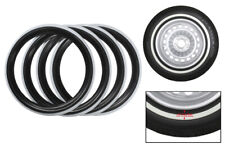 15" tyre Portawall Black White wall insert Set VW Beetle Ford Holden Chevy for sale  Shipping to South Africa