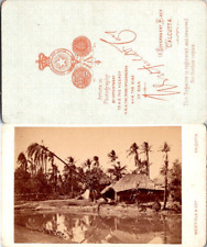Inde, India, Native house in Calcutta surroundings Vintage CDV albumen carte de  comprar usado  Enviando para Brazil
