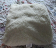White fluffy faux for sale  ABINGDON